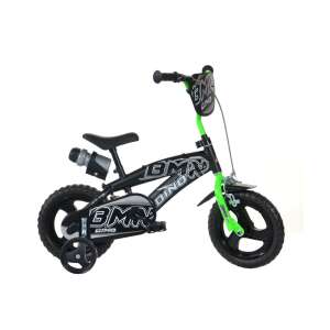 12" kerékpár - BMX - fekete/zöld 93281087 Gyerek kerékpár - Unisex
