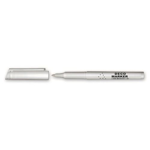 Dekormarker 1 mm gránit fehér dekorációs íráshoz - GRANIT