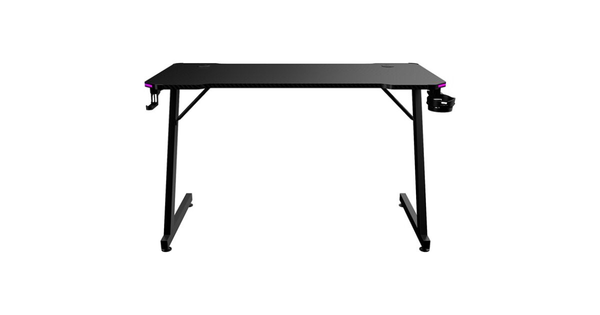 The G-Lab K-Desk-Electron-EX RGB Gaming Desk Fekete | Pepita.hu