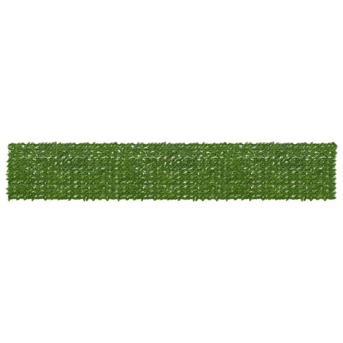 vidaXL Erkély képernyő levelekkel Zöld és Sárga 600 x 100 cm 159229692 - Napernyő