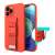 Xiaomi Redmi Note 10/10S Red TPU Case with Lanyard and Precise Cutouts