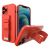 Xiaomi Redmi Note 10/10S Red Phone Case with Adjustable Lanyard and Stand Feature
