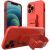 Rope Case Gel TPU Airbag Phone Case Xiaomi Redmi Note 10 / Redmi Note 10S Red 44399991