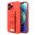 Red phone case with lanyard for Xiaomi Redmi Note 10 and Redmi Note 10S