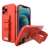Red phone case with lanyard for Xiaomi Redmi Note 10 and Redmi Note 10S