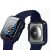DEFENSE 360 Apple Watch 45mm Blue Protective Case Front and Back View