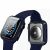 DEFENSE 360 Apple Watch 45mm Blue Protective Case Front and Back View