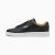 Puma Grounded Perf fekete bőr férfi sneaker, oldalnézet
