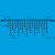 LED icicle string lights dimensions diagram, 5m length, warm white