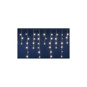 Luminițe LED în formă de gheață, 5m / 200 LED, alb cald, conectabile - Home by Somogyi