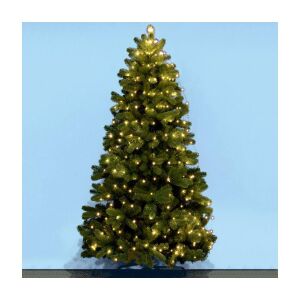 Home ML 250G/WW Micro-LED-Lichterkette, 250 warmweiße Micro-LEDs, 10-polig, dünnes, grünes Kabel, Netzteil, Outdoor- und Indoor-Design