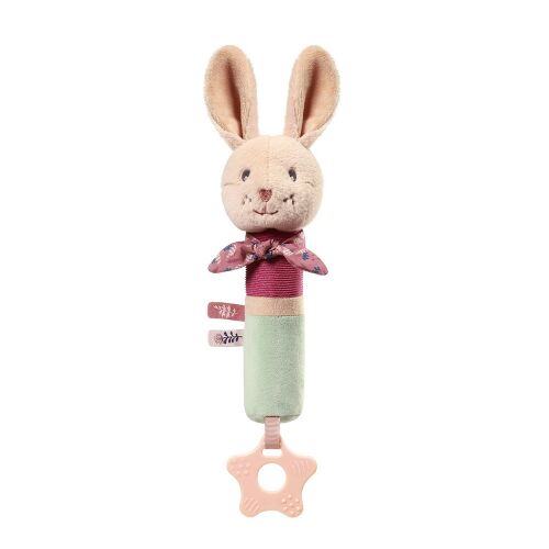 BabyOno Karolina Nyuszi plüss sípoló rágóka - Baba és tipegő
