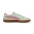 PUMA Palermo világoszöld és rózsaszín velúr sneaker, oldalprofil