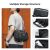 K&F Concept Travel Shoulder Bag oldaltáska, 5L, M, kemény előlapi védőborítás, fekete 159085099