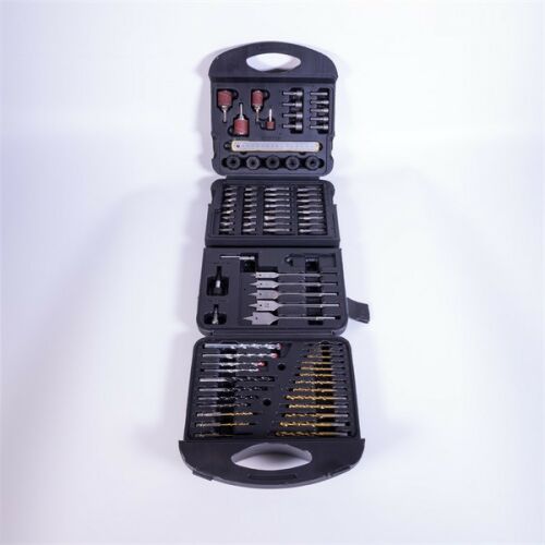IRIS TOOLS BS-118-005 118 darabos fúró- és bitkészlet, teljesen nyitott tok - IRIS TOOLS