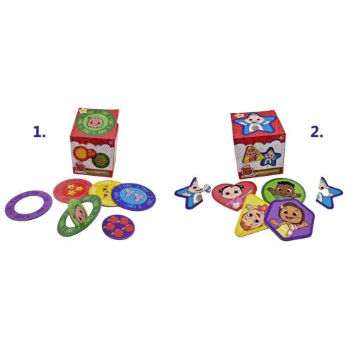 Cocomelon Az első kirakóm, 10x10 cm, oktató játék kisgyermekeknek - Baba puzzle