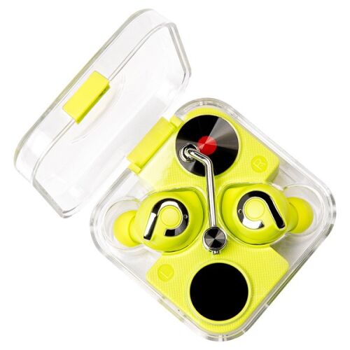 Sencor SEP 550BT GR zöld true wireless fülhallgató átlátszó töltőtokban - Fülhallgató
