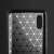 Black Forcell CARBON phone case for Xiaomi Redmi 9A, close-up of the back