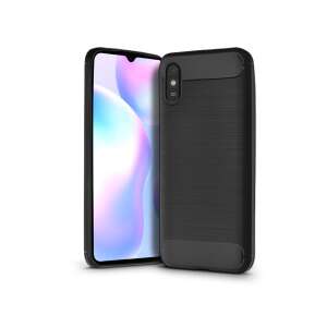 Black Forcell CARBON phone case for Xiaomi Redmi 9A - Forcell