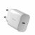 Devia ST383847 20W Type-C PD fehér hálózati töltő adapter + 1m Type-C - Lightning kábel 159102854