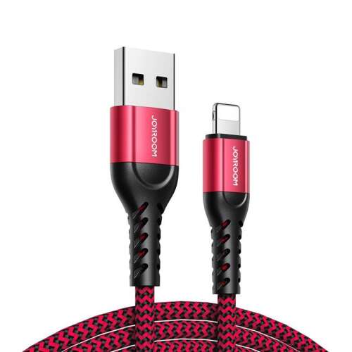 Joyroom N10 King Kong sorozat töltés adathalmaz 3 x USB- Lightning kábel 0,25m + 1,2m + 2m Red 44404648