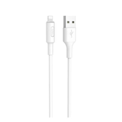 HOCO X25 USB-Lightning kábel, fehér, 1 méter - Lightning kábel