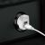 Dudao 2portová nabíjačka do auta 2.4A 3v1 USB na Lightning USB-C Micro USB kábel biely 44406380