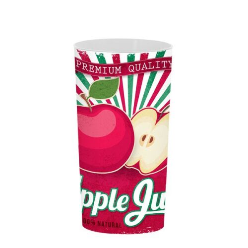 IRIS Almalé mintás pohár, 470ml - Vizespohár