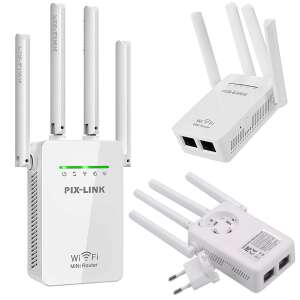 Colaj repetor WiFi Pix-Link 300Mbps - Amplificatoare de semnal