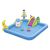 Children's pool with slide and figures 100533367