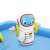 Bestway inflatable kids pool with slide, astronaut, rocket, moon and planets, astronaut detail