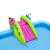 Bestway inflatable pool slide with green and pink design