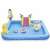 Bestway inflatable kids pool with slide, astronaut, rocket, moon and planets