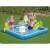 Bestway inflatable pool with slide and astronaut, moon, rocket, and planet toys