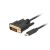 Lanberg USB-C - DVI-D kábel videó csatlakozáshoz