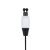 Black label dinky halo bobbin - fehér swinger 159148562