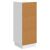 vidaXL Széf Fehér 33 x 34,5 x 87 cm Szerelt Fa 177522589
