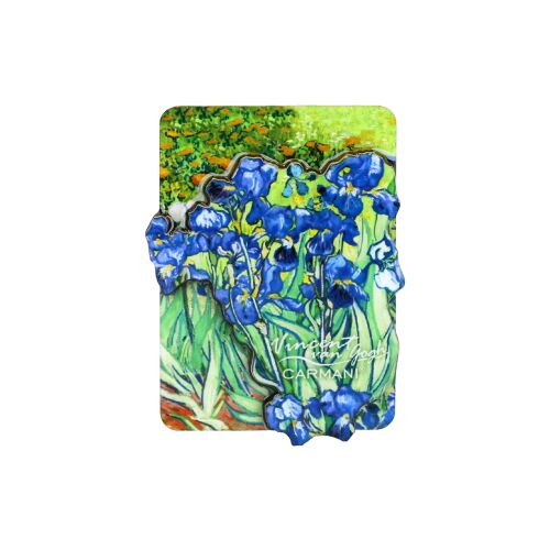 CARMANI Van Gogh Íriszek mágnes részlet, a művészi design közelképe - Hűtőmágnes