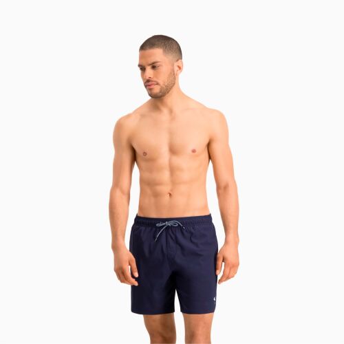 PUMA sötétkék úszónadrág modellen, elölnézet - Férfi úszónadrág