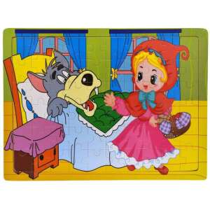 Fa Kirakós - Piroska és a Farkas - 30x23 cm