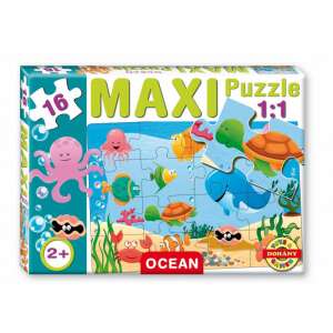 D-Toys Maxi kirakó, Óceán 16db-os 640 44455885 Puzzle - Óceán