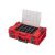 QBRICK System One 2.0 Expert 200 Red Ultra HD Szerszámosláda - Nyitott Fedél Nézet