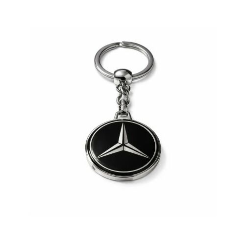 Mercedes-Benz kulcstartó, ezüst kulcskarika Mercedes logóval, prémium autós kiegészítő - Kulcstartó