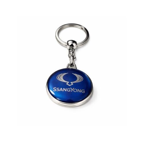 Prémium SsangYong kulcstartó fehér háttérrel - Kulcstartó