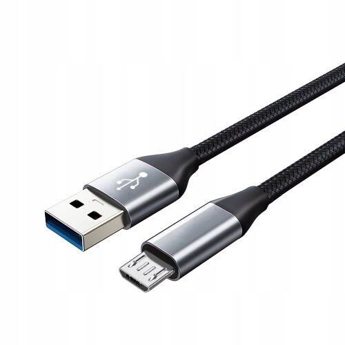USB - microUSB 2.0 KÁBEL, MERŐSÍTETT, TARTÓS, HOSSZÚ, 2 m FONOTT 159325263 - Kábel