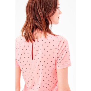 Tricou roz de damă cu model mic s. Oliver - 40 128088968 - Îmbrăcăminte pentru femei