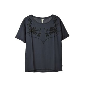 Tricou Q/S albastru-gri pentru femei – S 128089074 - Îmbrăcăminte pentru femei