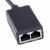 Közelkép a HDMI - RJ45 Hosszabbítóról, vevő egység