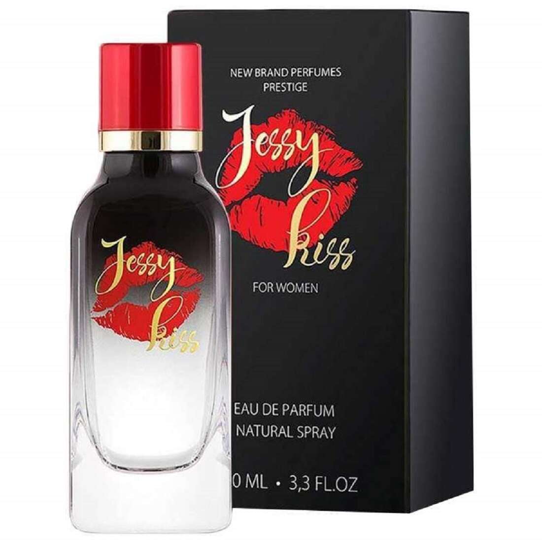  New Brand Jessy Kiss 100ml Női Parfüm EDP
