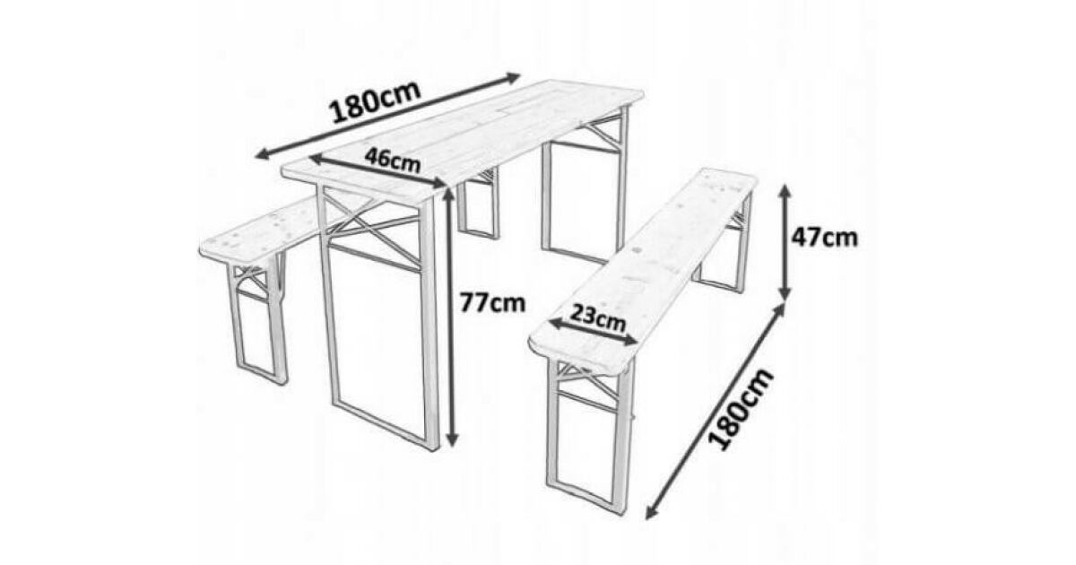 GardenLine Kerti sörpad garnitúra 44416273